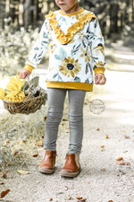 Lade das Bild in den Galerie-Viewer, Resttstück Kürbisgirl Kombi 0,7m *Sommersweat*
