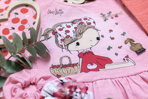 Kirschliebe Panel *Jersey*