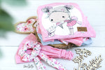 Lade das Bild in den Galerie-Viewer, Eisliebe Blumenkombi rosa *Jersey*

