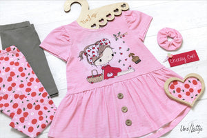 Kirschliebe Panel *Jersey*