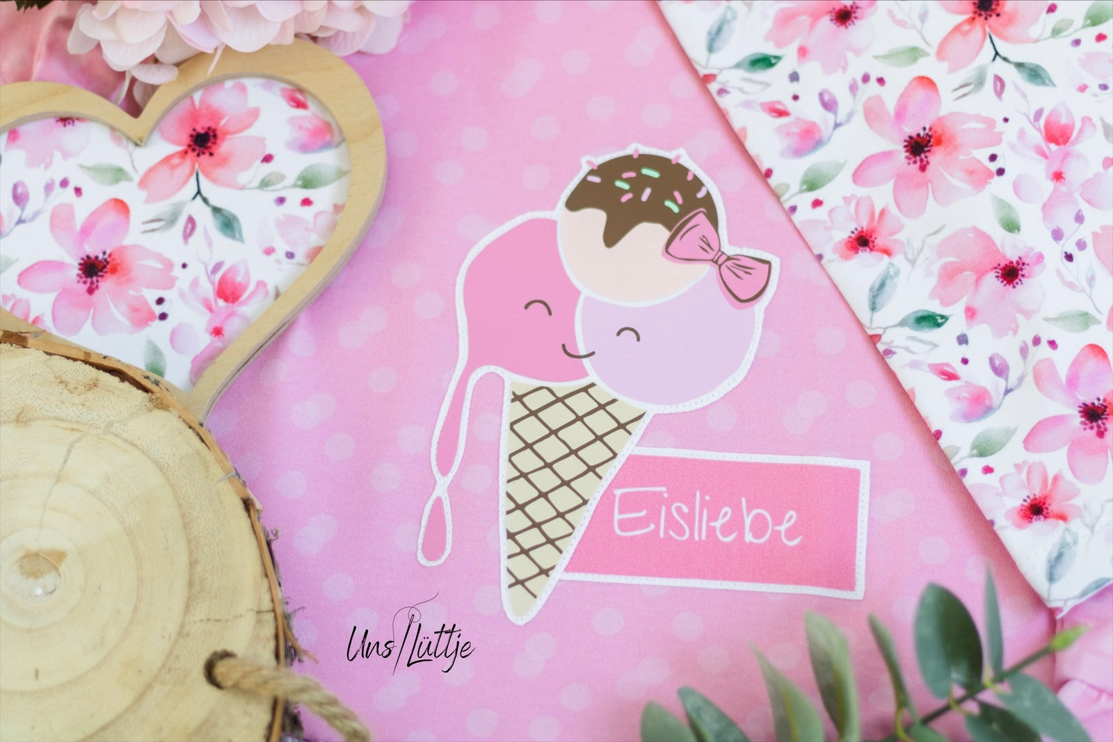 Eisliebe Blumenkombi rosa *Jersey*