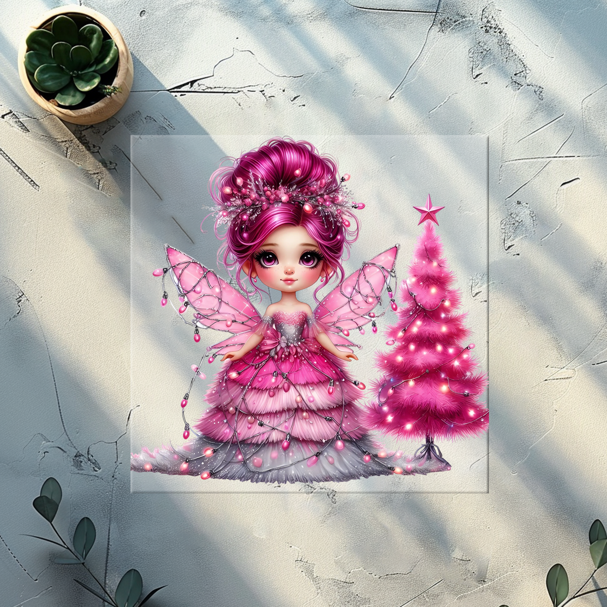 Bügelbild Pink Xmas - PX 4