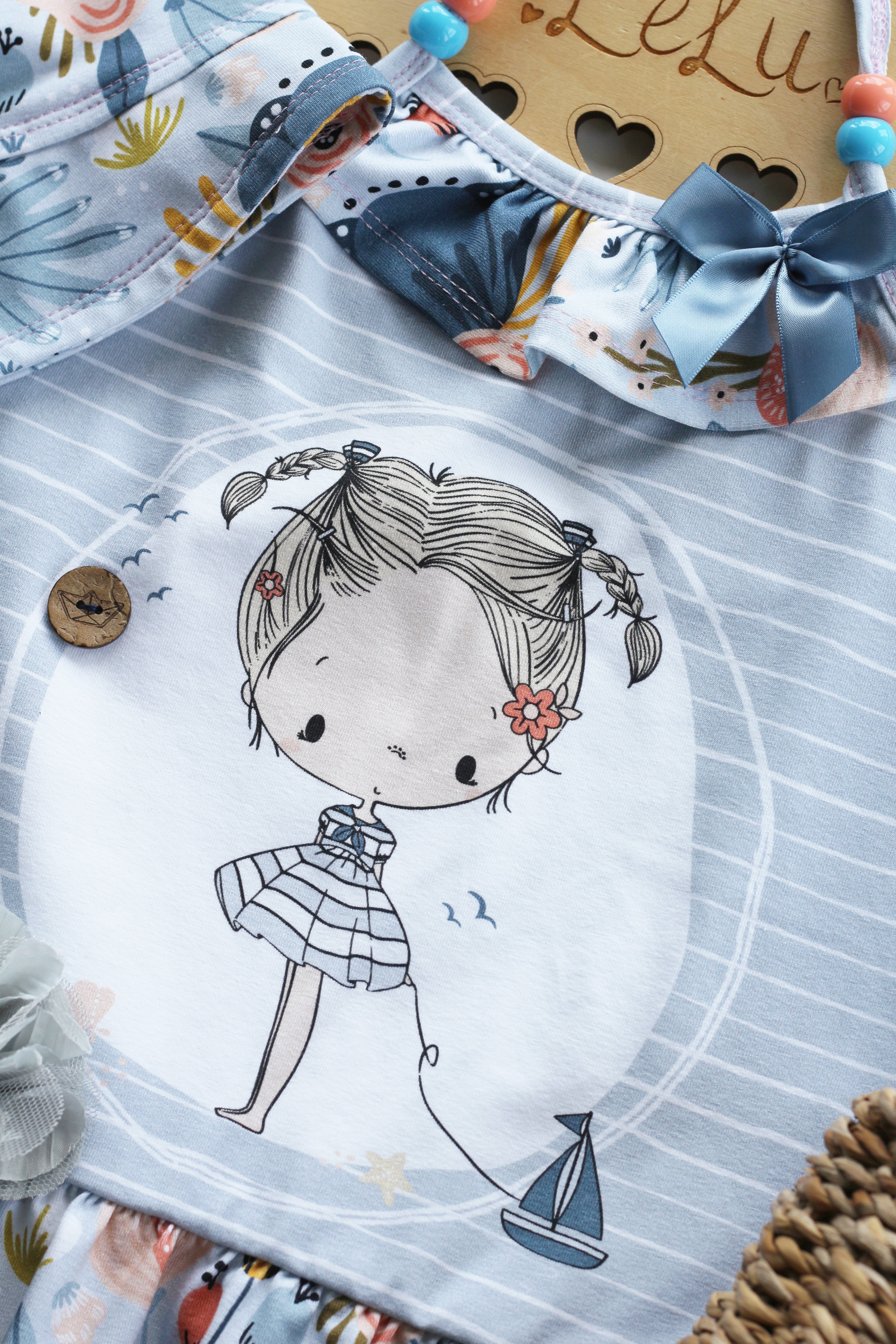 Seaside Girl Panel *Jersey*