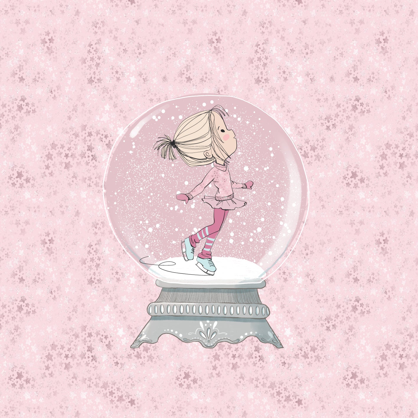 Eisläuferin Panel *Sommersweat*