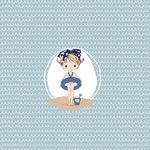 Lade das Bild in den Galerie-Viewer, Stoffpaket Andruck B-Ware Seaside Girl *Jersey*
