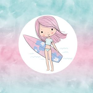 Surfgirl Panel *Jersey*