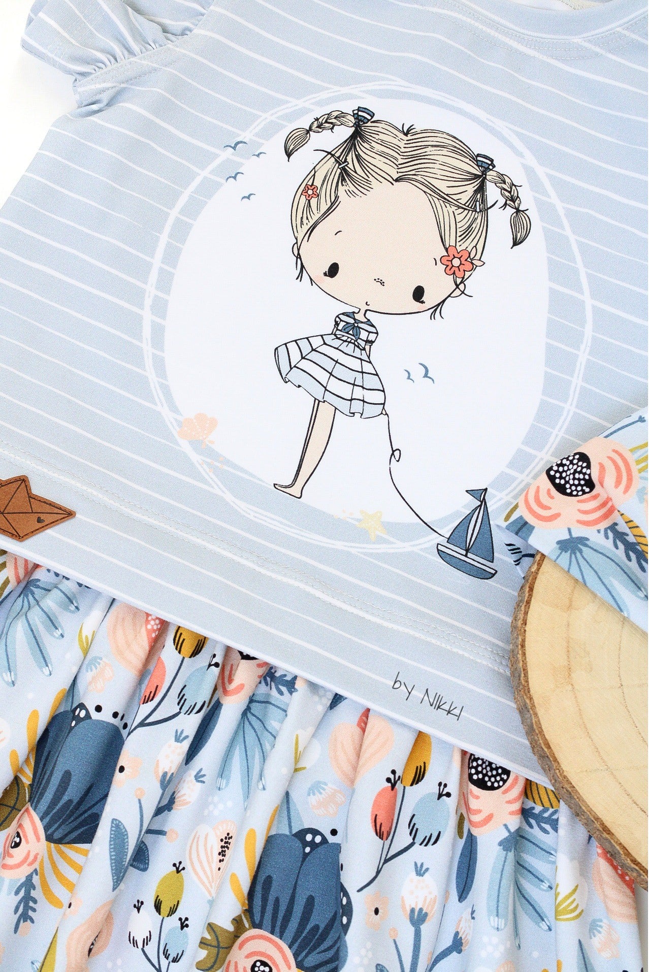 Seaside Girl Panel *Jersey*