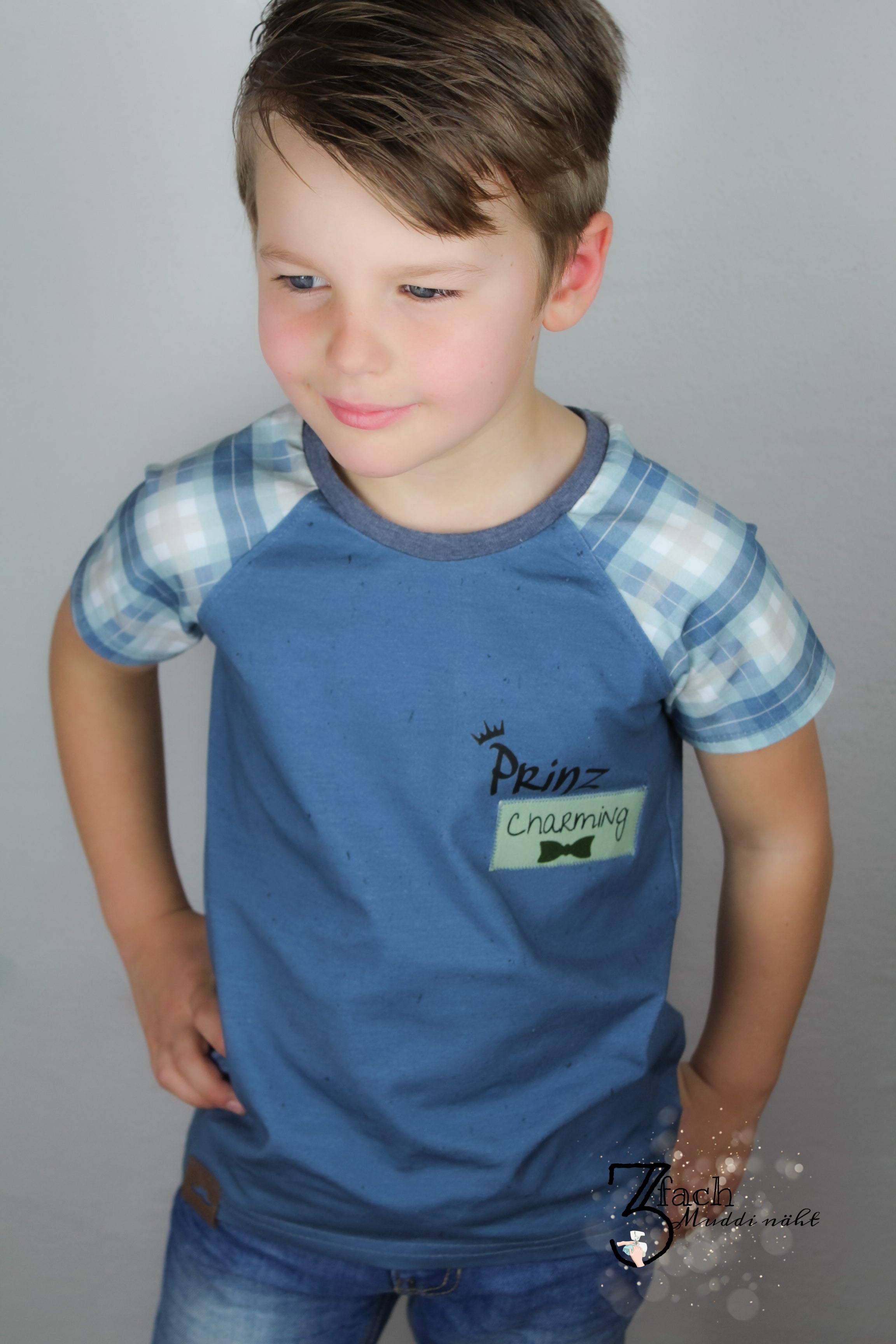 Mister Bear & Friend Kombi blau *Jersey*