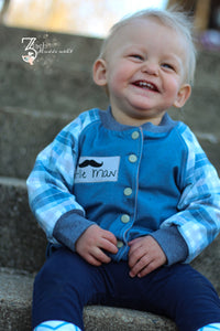 Mister Bear & Friend Kombi blau *Jersey*