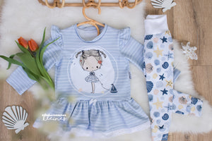 Seaside Girl Panel *Jersey*