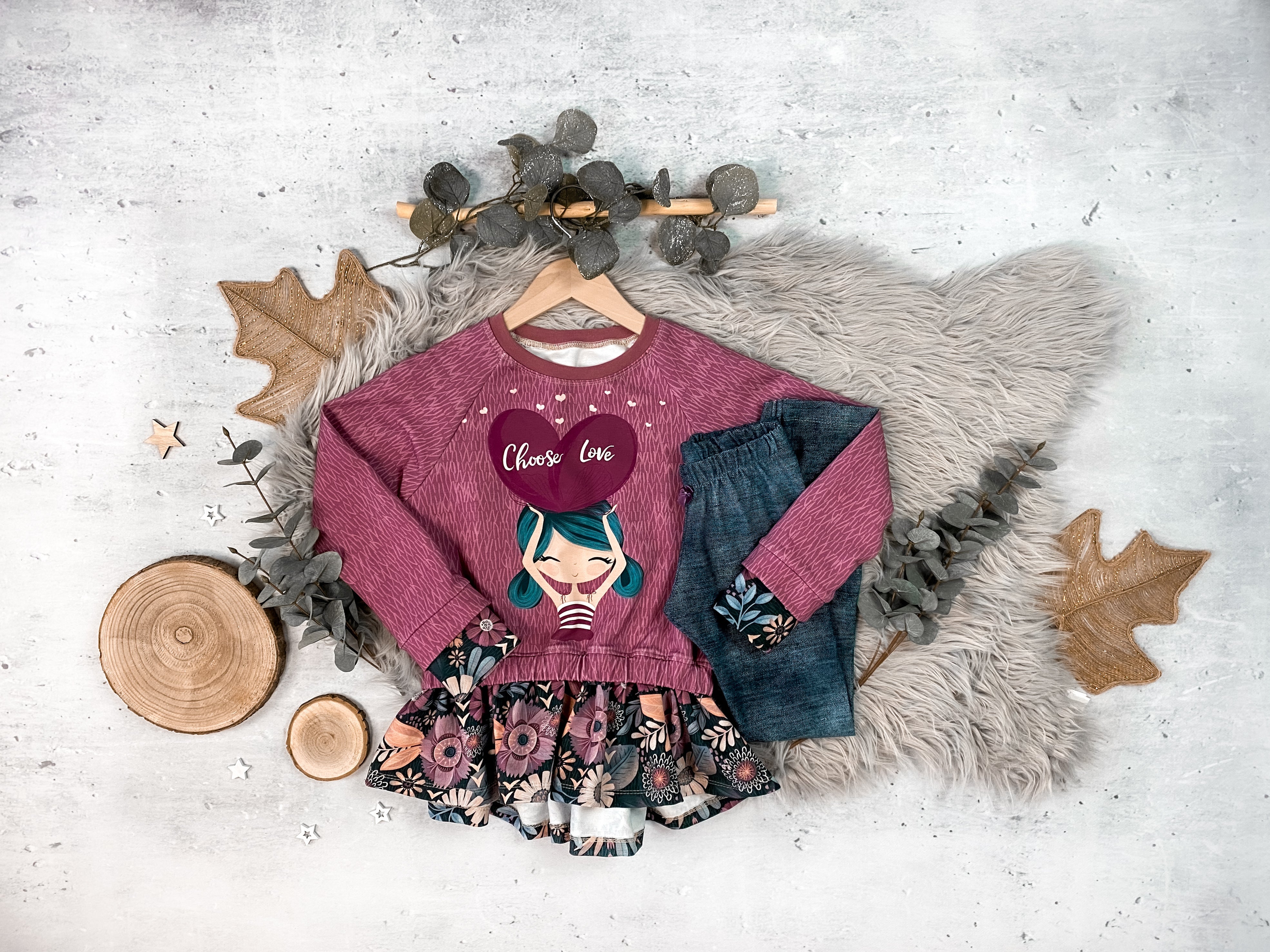 Mystic Garden/ Choose Love Panel *Jersey*