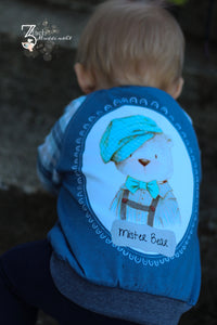 Mister Bear & Friend Kombi blau *Jersey*