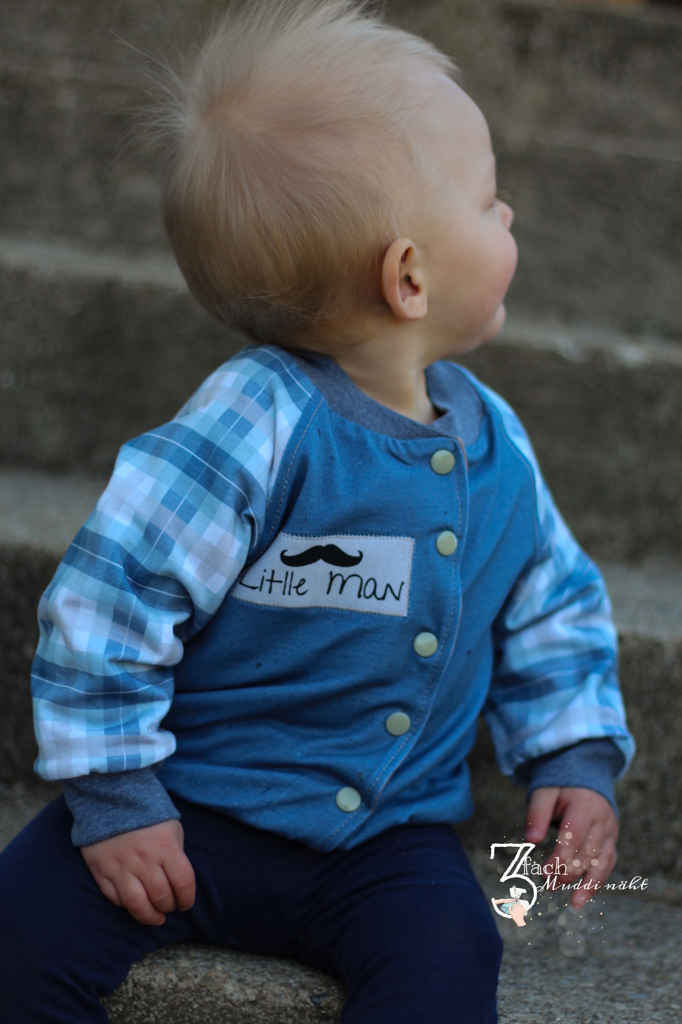 Mister Bear & Friend Kombi blau *Jersey*